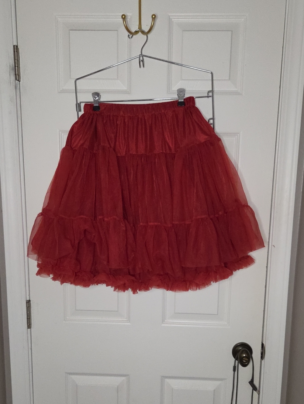 torrid Red Tiered Tulle Skater Skirt